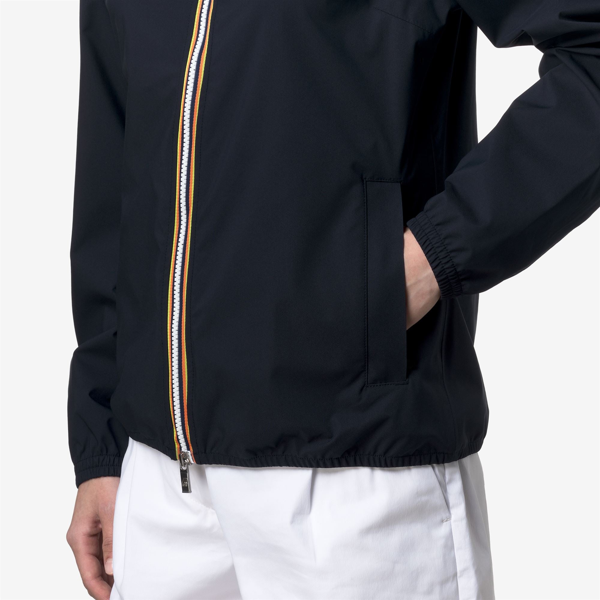 Jackets_Woman_LIL 2.0 STRETCH DOT_Short_Blue Depth - Commercial 7