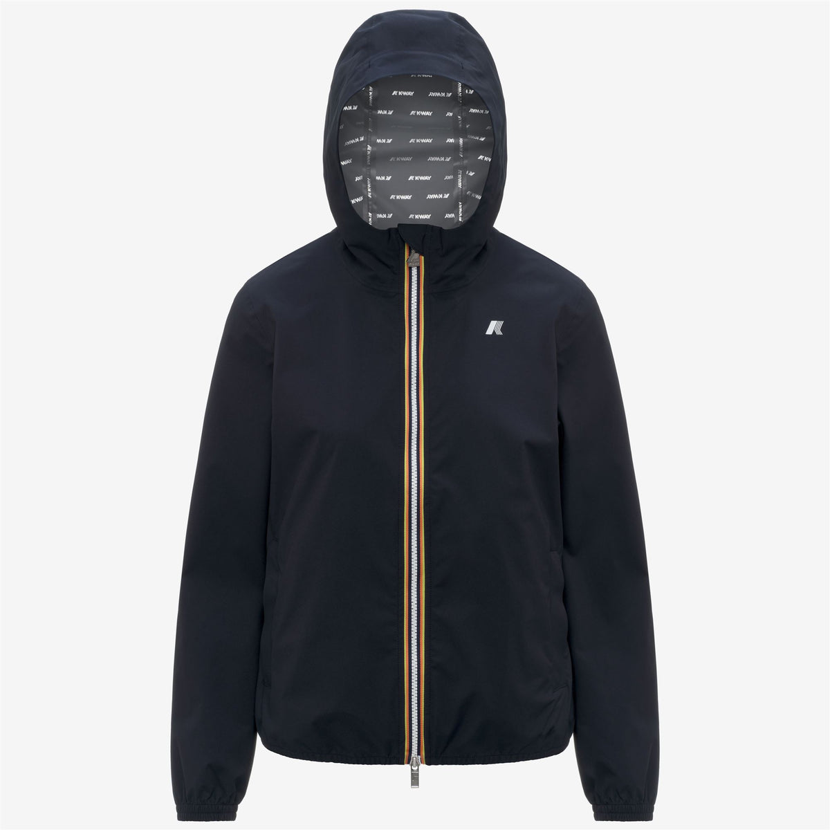Jackets_Woman_LIL 2.0 STRETCH DOT_Short_Blue Depth - Commercial 1