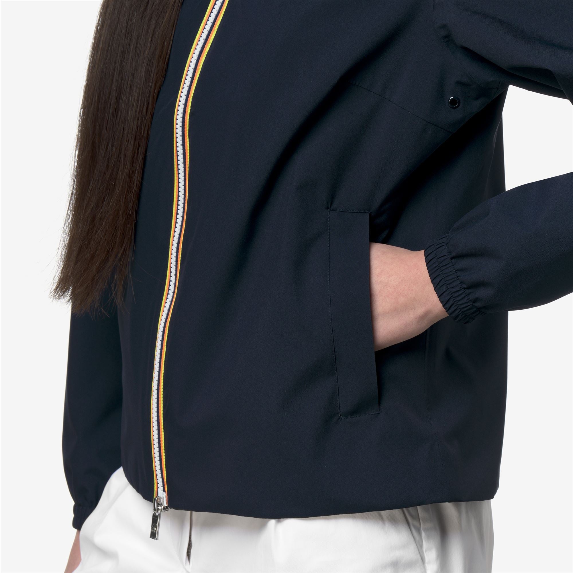Jackets_Woman_LIL 2.0 STRETCH POLY JERSEY_Short_Blue Depth - Commercial 7