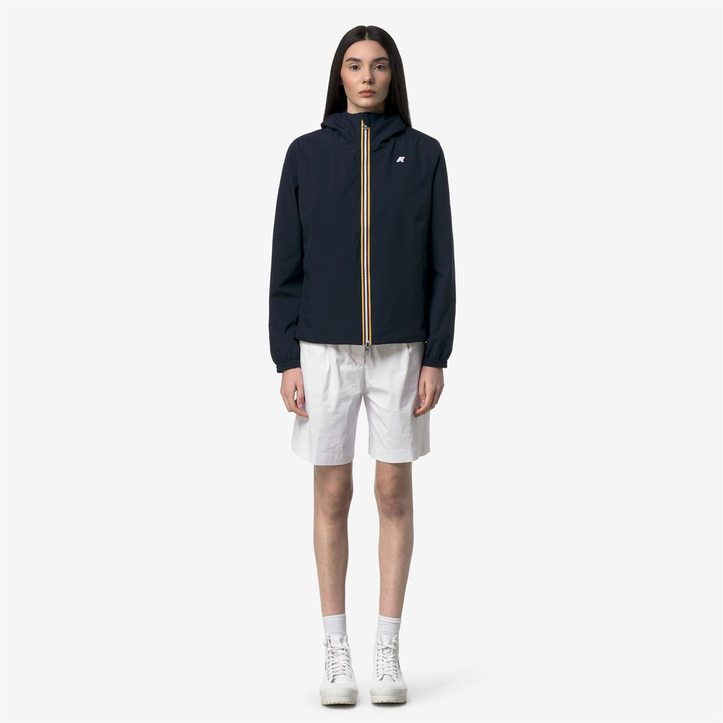 Jackets_Woman_LIL 2.0 STRETCH POLY JERSEY_Short_Blue Depth - Commercial 4
