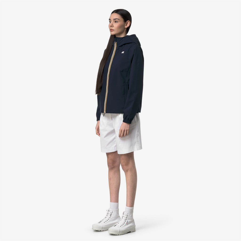 Jackets_Woman_LIL 2.0 STRETCH POLY JERSEY_Short_Blue Depth - Commercial 5