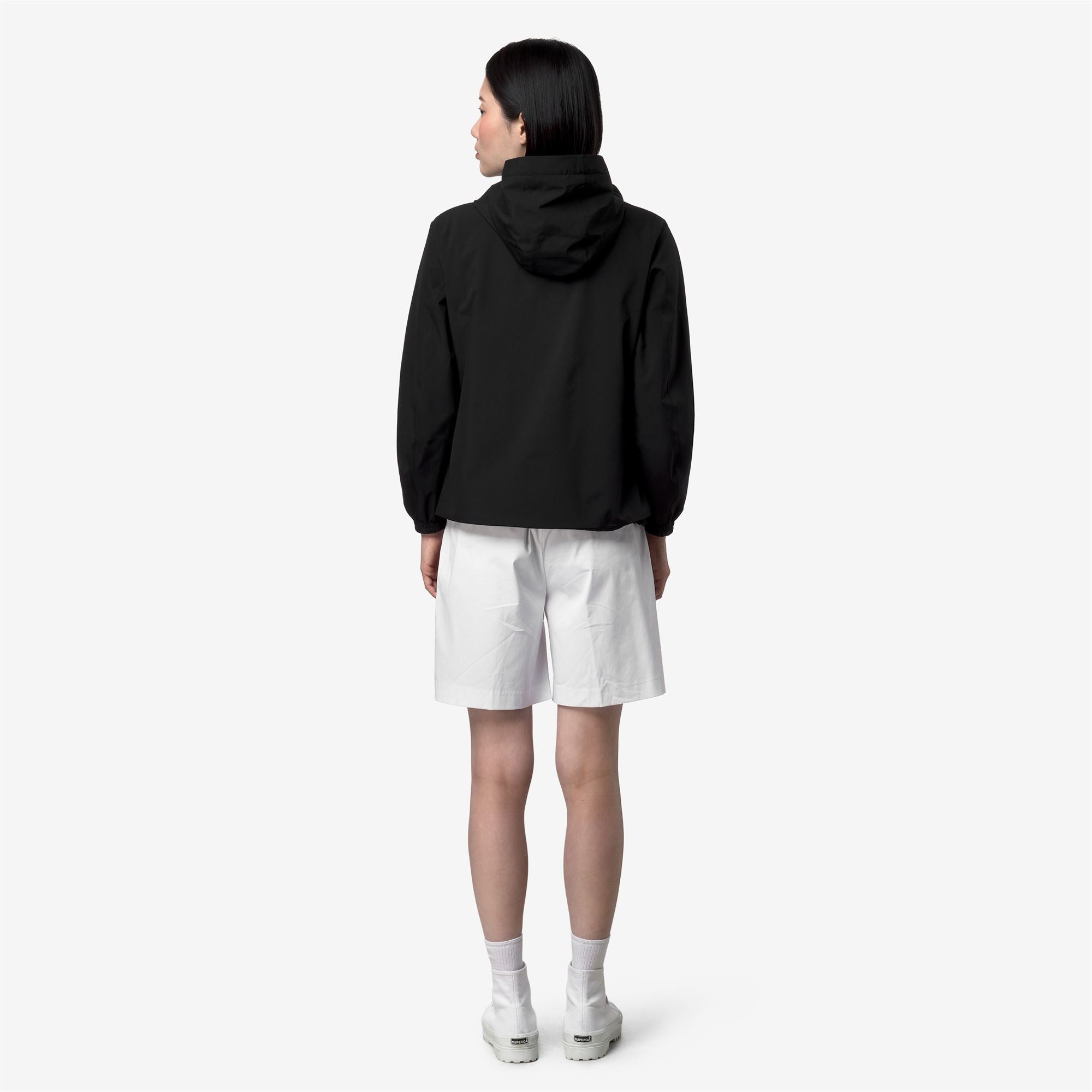 Jackets_Woman_LIL 2.0 STRETCH POLY JERSEY_Short_Black Pure - Black Pure - Commercial 6
