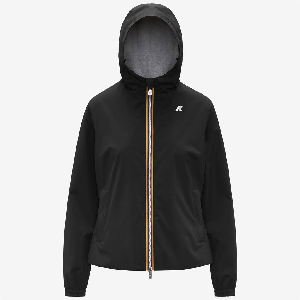 Jackets_Woman_LIL 2.0 STRETCH POLY JERSEY_Short_Black Pure - Black Pure - Commercial 1