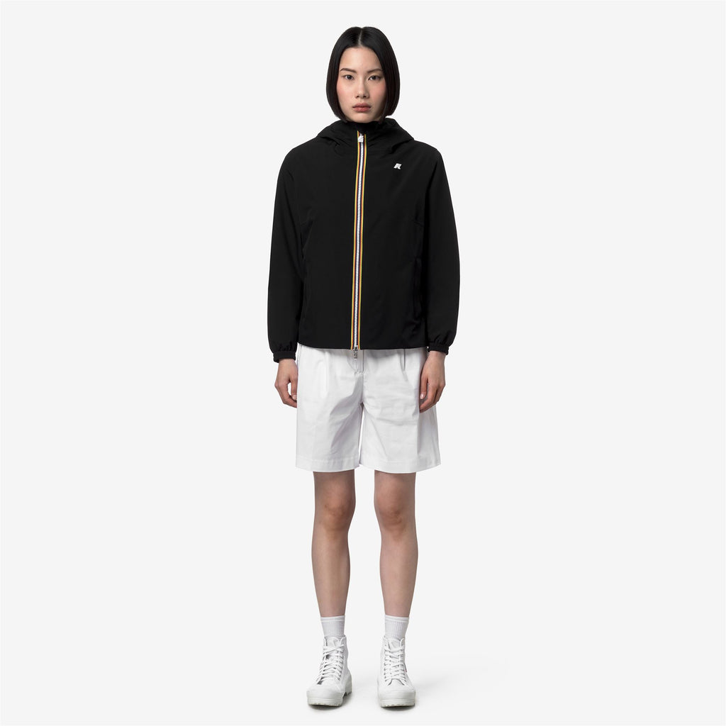 Jackets_Woman_LIL 2.0 STRETCH POLY JERSEY_Short_Black Pure - Black Pure - Commercial 4