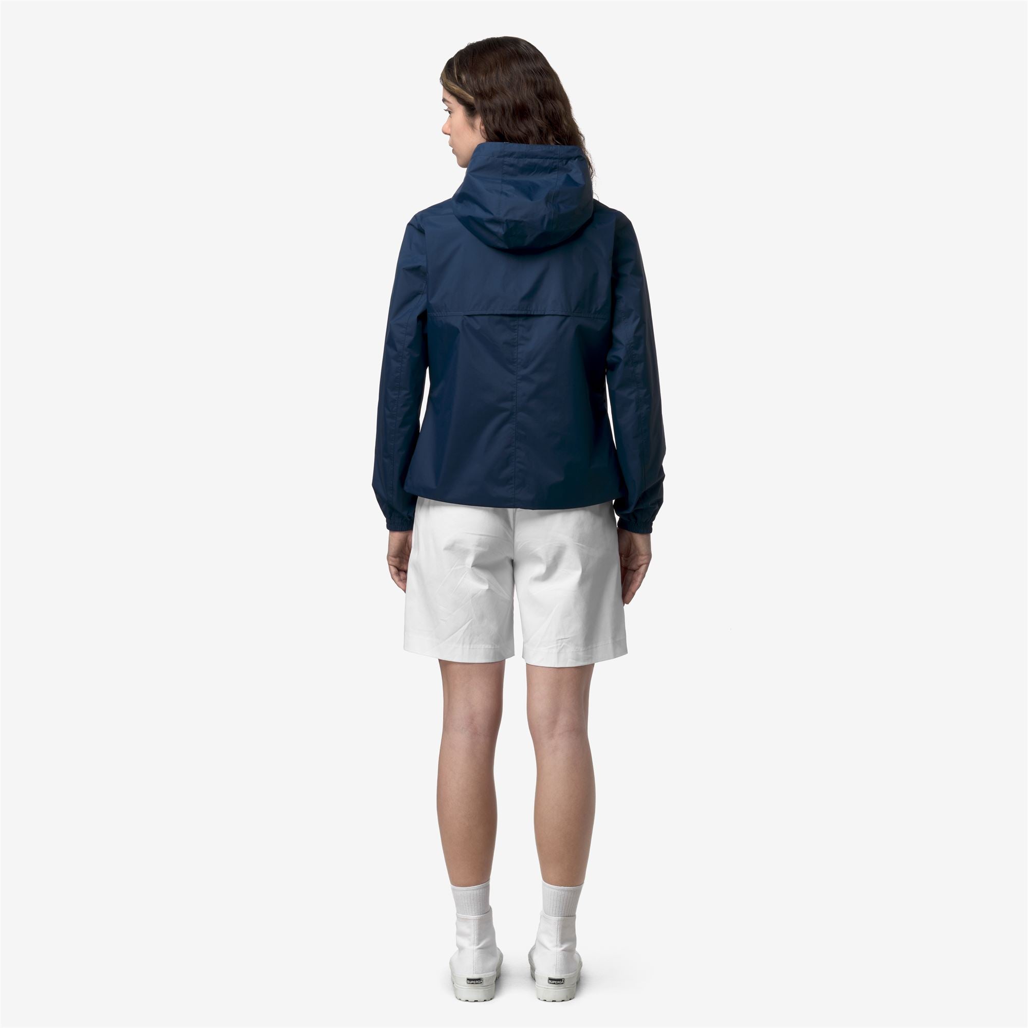 Jackets_Woman_LIL 2.0 PLUS.2 DOUBLE_Short_Blue Insignia - White - Commercial 6