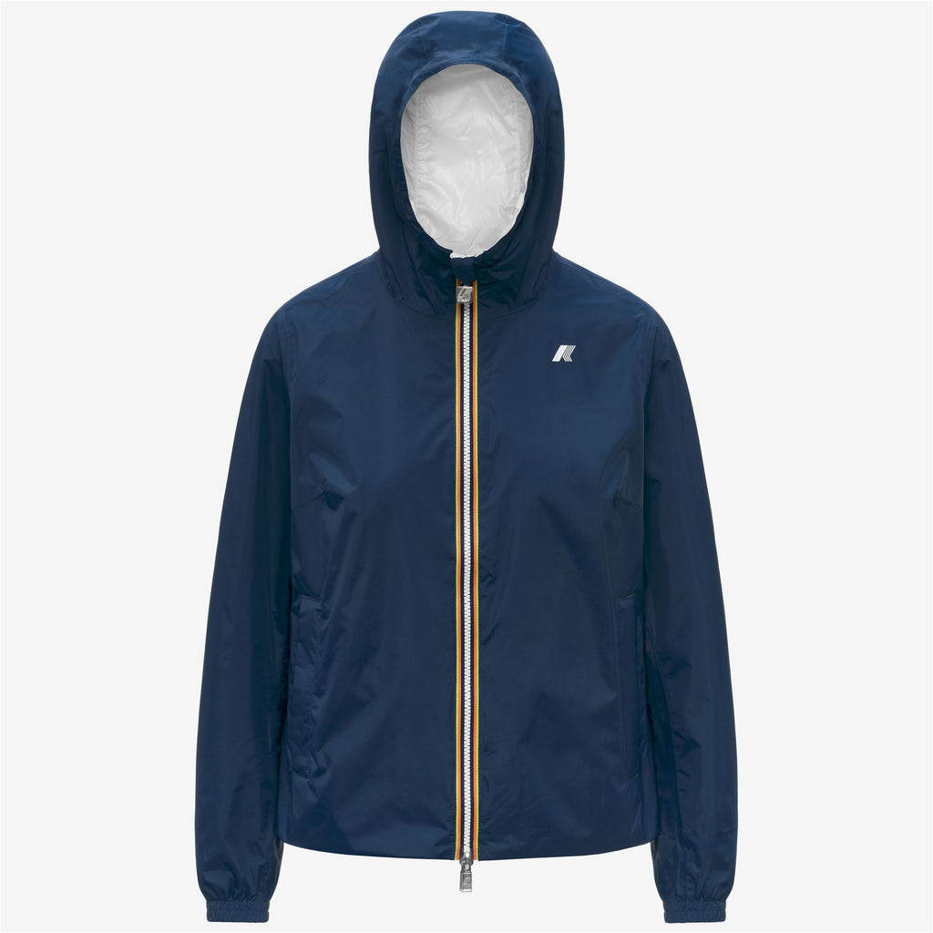 Jackets_Woman_LIL 2.0 PLUS.2 DOUBLE_Short_Blue Insignia - White - Commercial 1