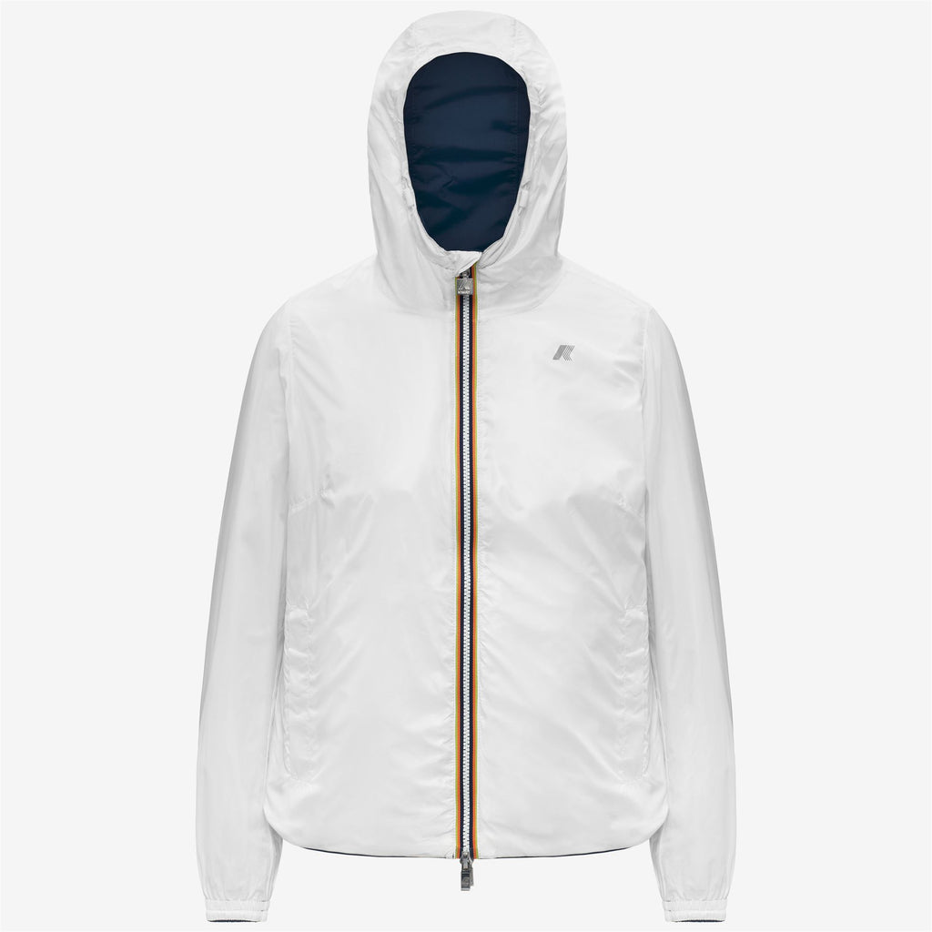 Jackets_Woman_LIL 2.0 PLUS.2 DOUBLE_Short_Blue Insignia - White - Commercial 2