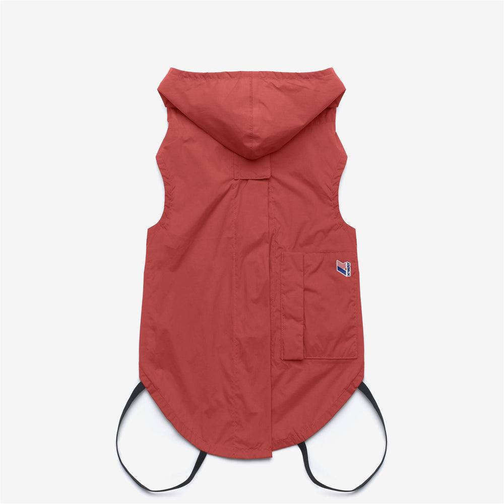 Jackets_UNISEX_LASSIE_Dog Coat_Red Jasper - DressedFront