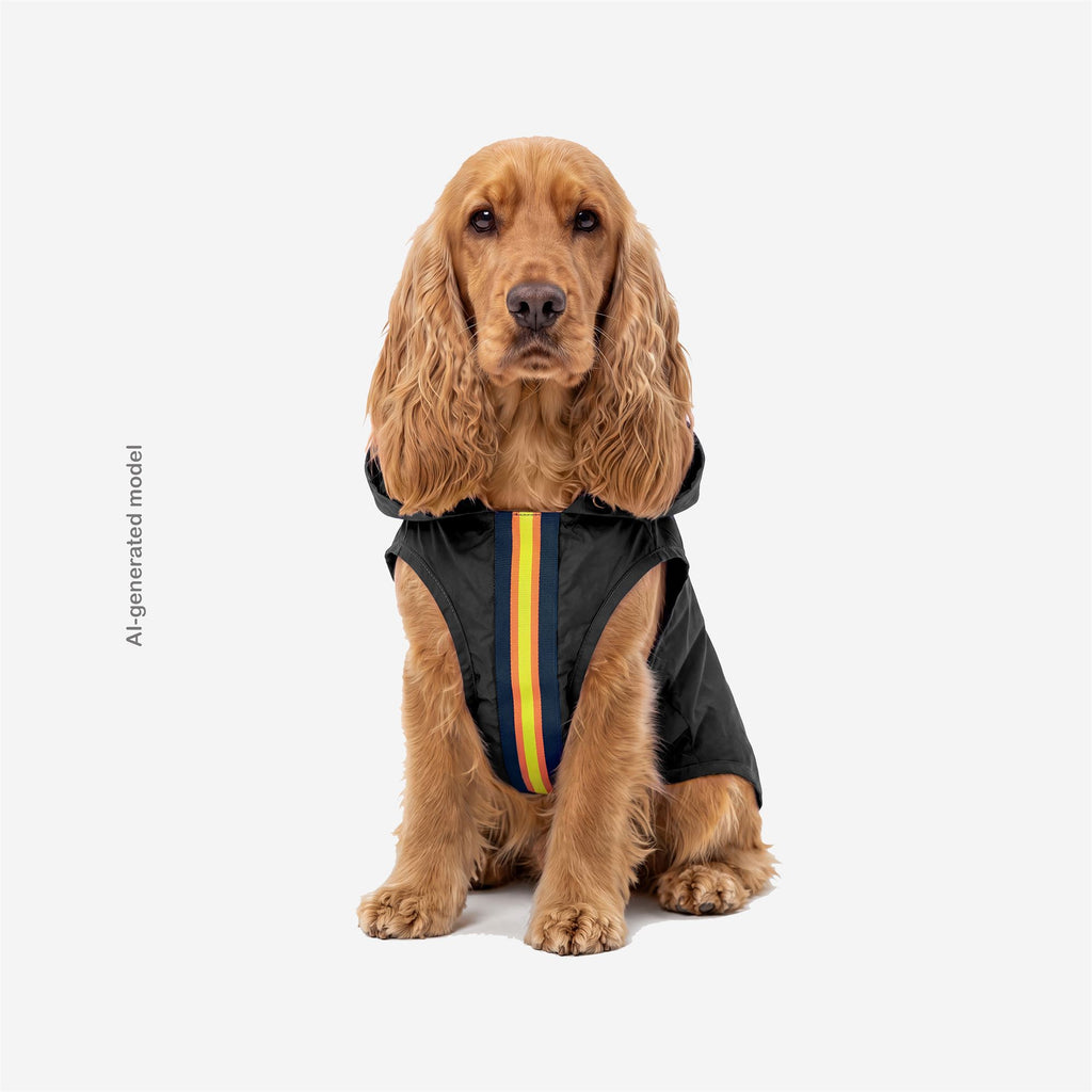 Jackets_Unisex_LASSIE_Dog Coat_Black Pure - Commercial 4