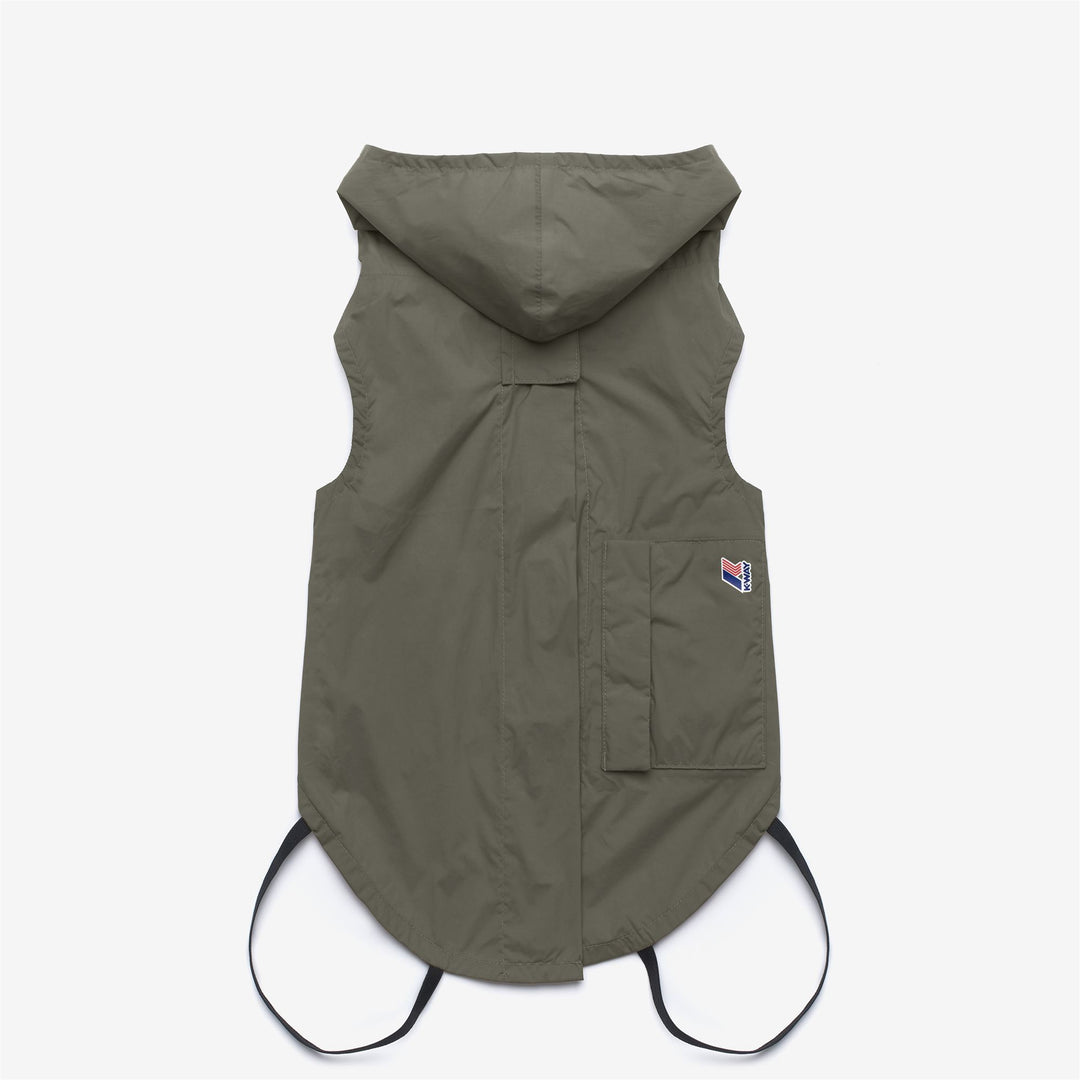 Jackets_UNISEX_LASSIE_Dog Coat_Green Lichen - DressedFront