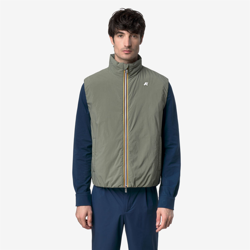 Jackets_Man_VALEN PLAIN WARM_Vest_Green Lichen - Commercial 4