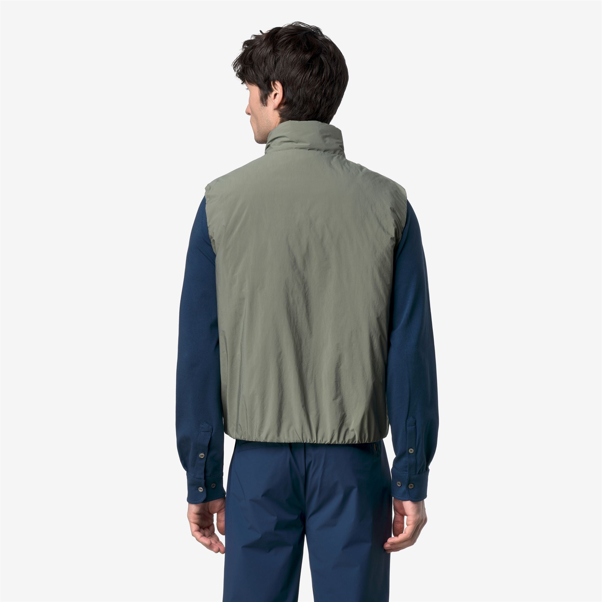 Jackets_Man_VALEN PLAIN WARM_Vest_Green Lichen - Commercial 6