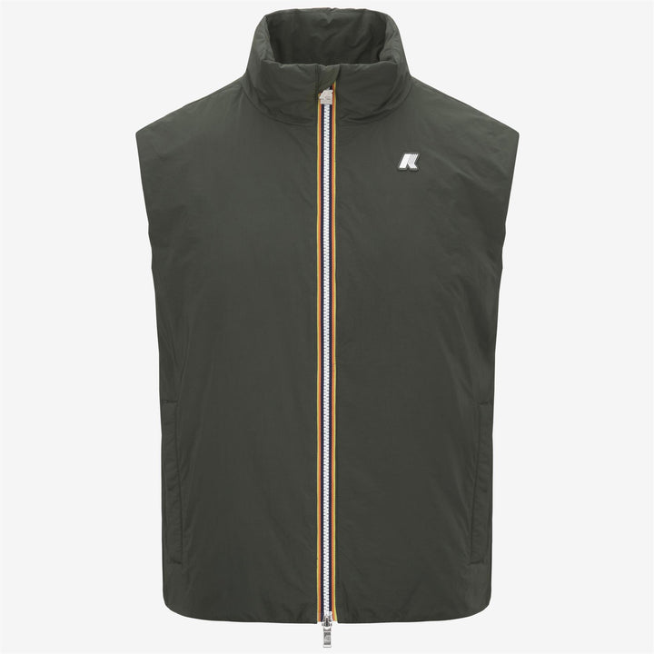 VALEN PLAIN WARM - Jackets - Vest - MAN - GREEN BLACKISH