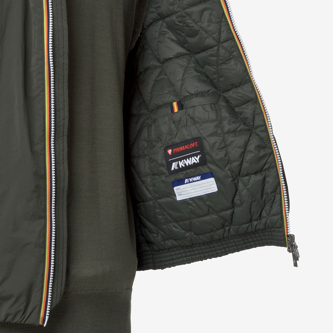 VALEN PLAIN WARM - Jackets - Vest - MAN - GREEN BLACKISH