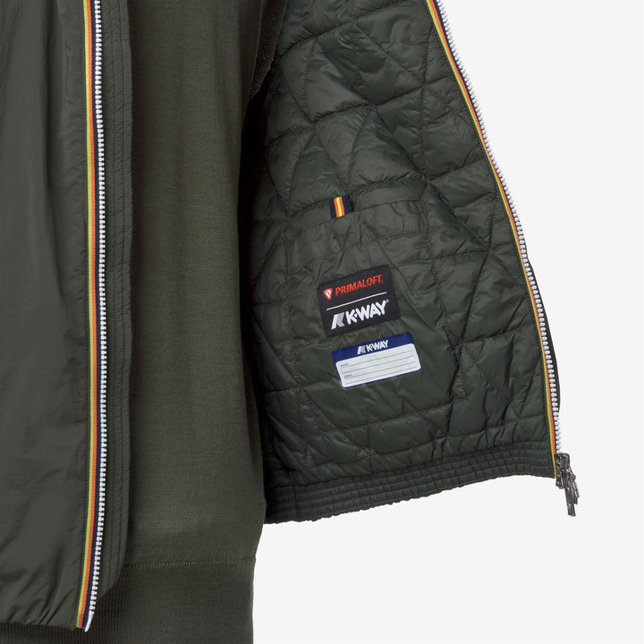 VALEN PLAIN WARM - Jackets - Vest - MAN - GREEN BLACKISH