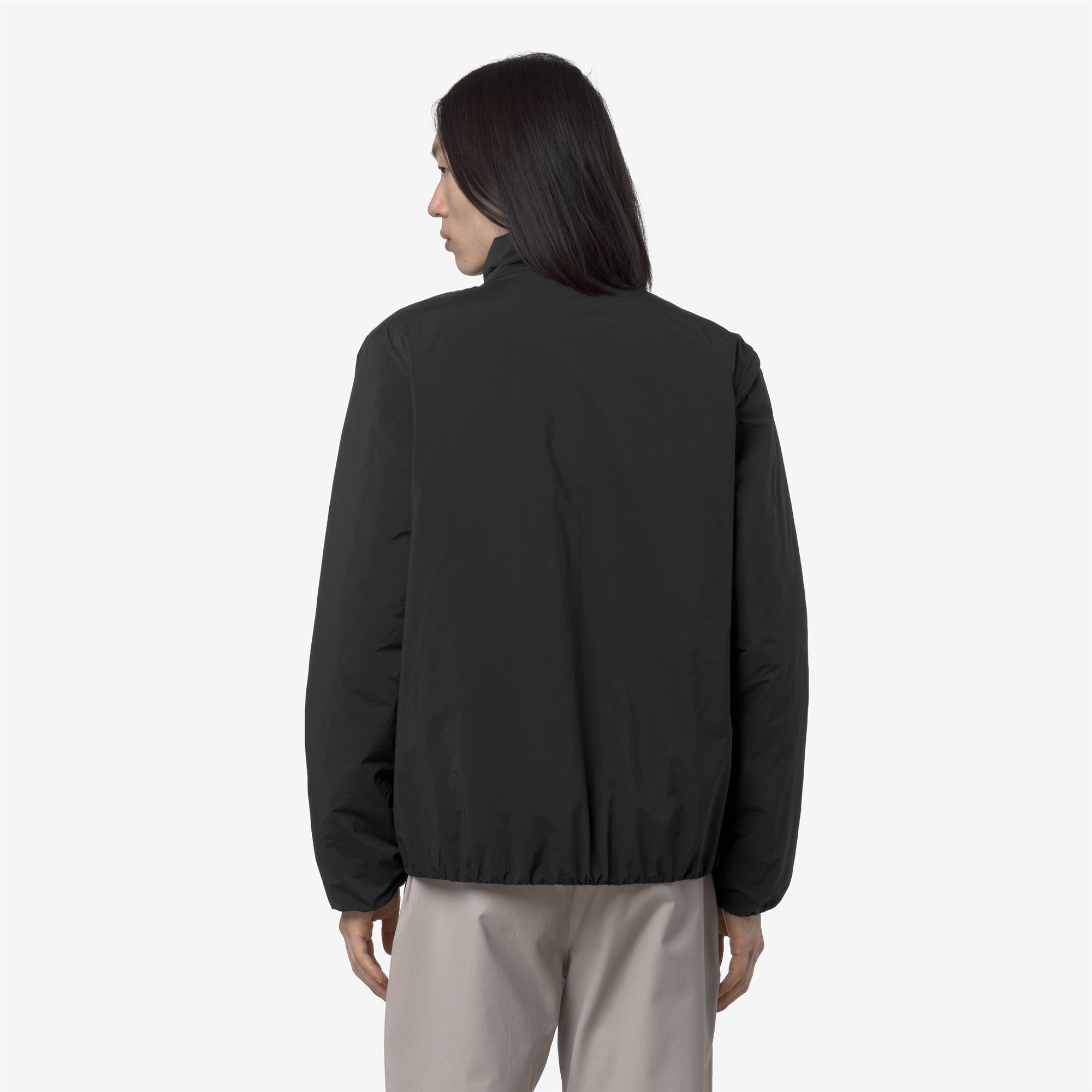 Jackets_MAN_VALENTINE PLAIN WARM_Short_Black Pure - Black Pure - Commercial 6