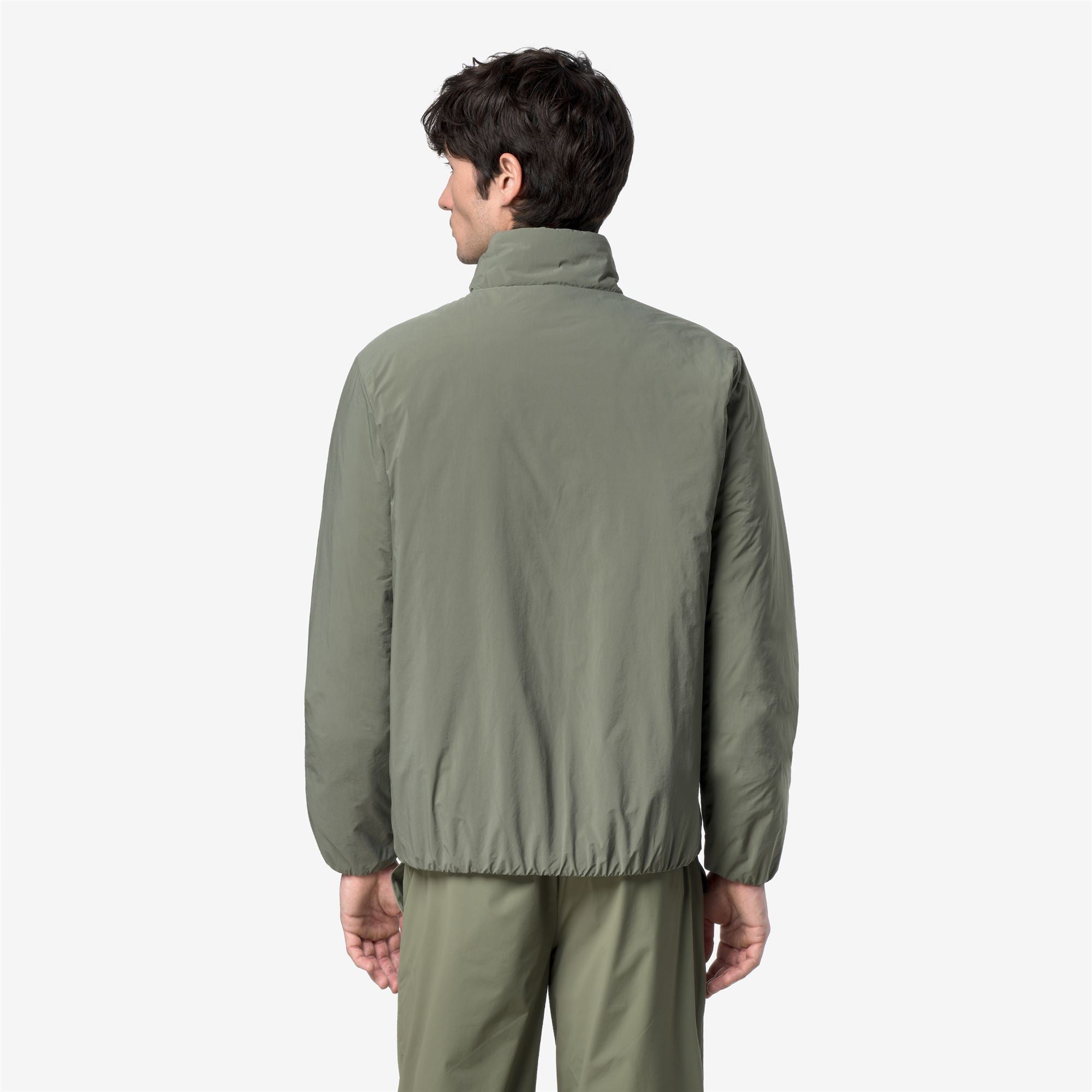 Jackets_Man_VALENTINE PLAIN WARM_Short_Green Lichen - Commercial 6