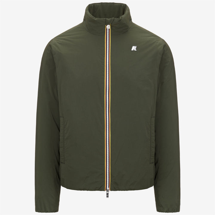 VALENTINE PLAIN WARM - Jackets - Short - MAN - GREEN BLACKISH