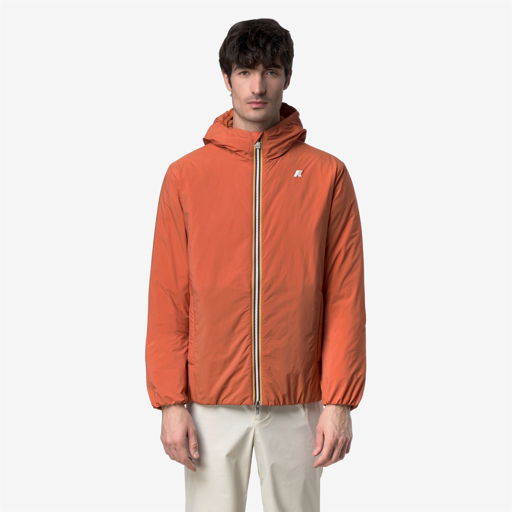 Jackets_Man_JACK PLAIN WARM_Short_Orange Brownish - Commercial 4