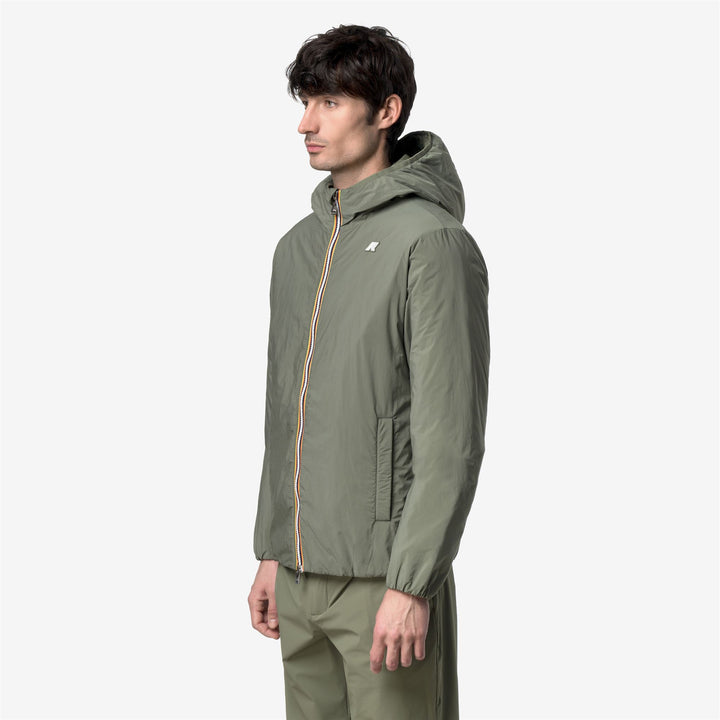 Jackets_Man_JACK PLAIN WARM_Short_Green Lichen - Detail