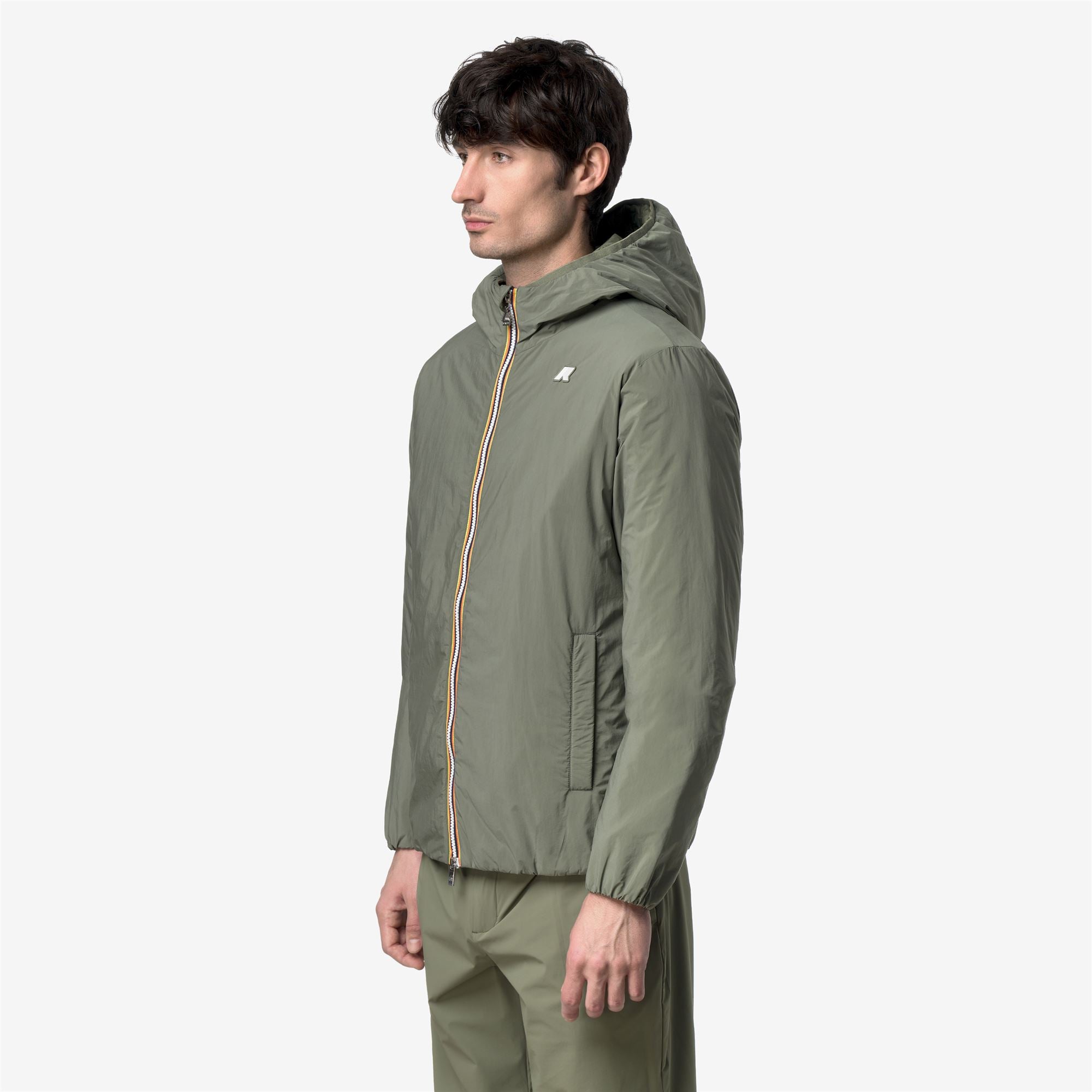 Jackets_Man_JACK PLAIN WARM_Short_Green Lichen - Commercial 5