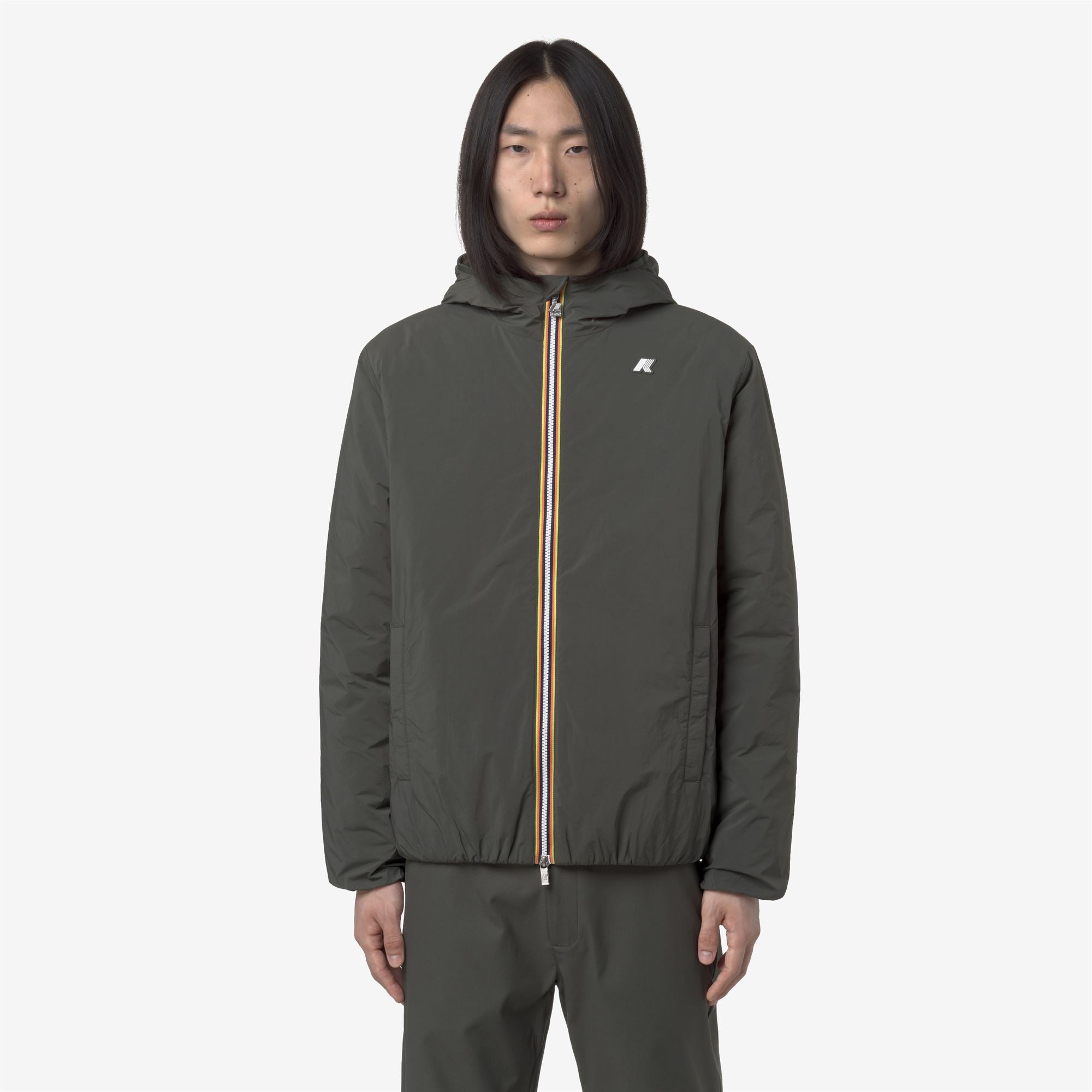 Jackets_MAN_JACK PLAIN WARM_Short_GREEN BLACKISH - Commercial 4