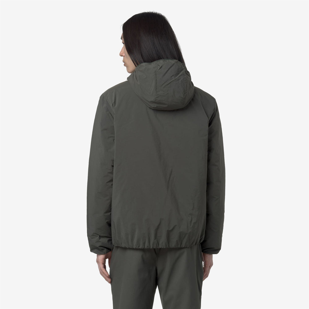 JACK PLAIN WARM - Jackets - Short - MAN - GREEN BLACKISH