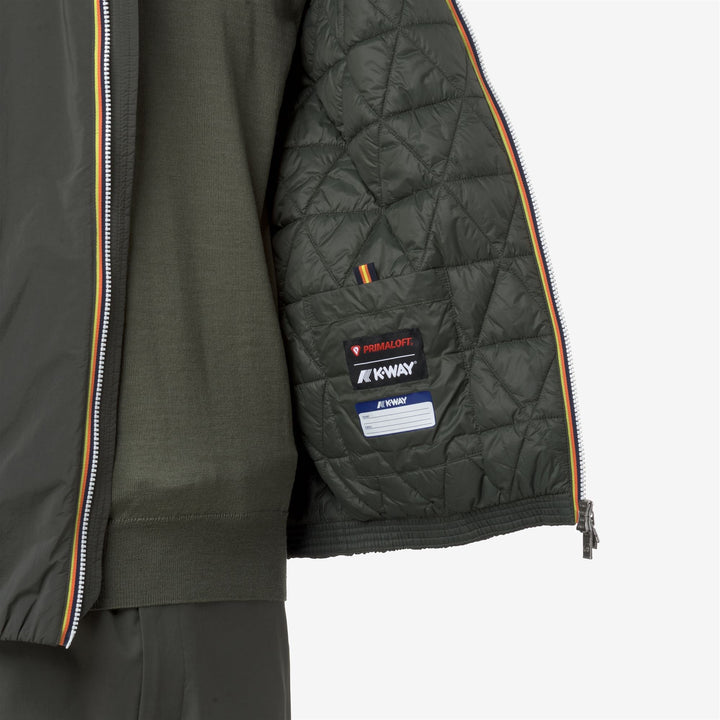 JACK PLAIN WARM - Jackets - Short - MAN - GREEN BLACKISH