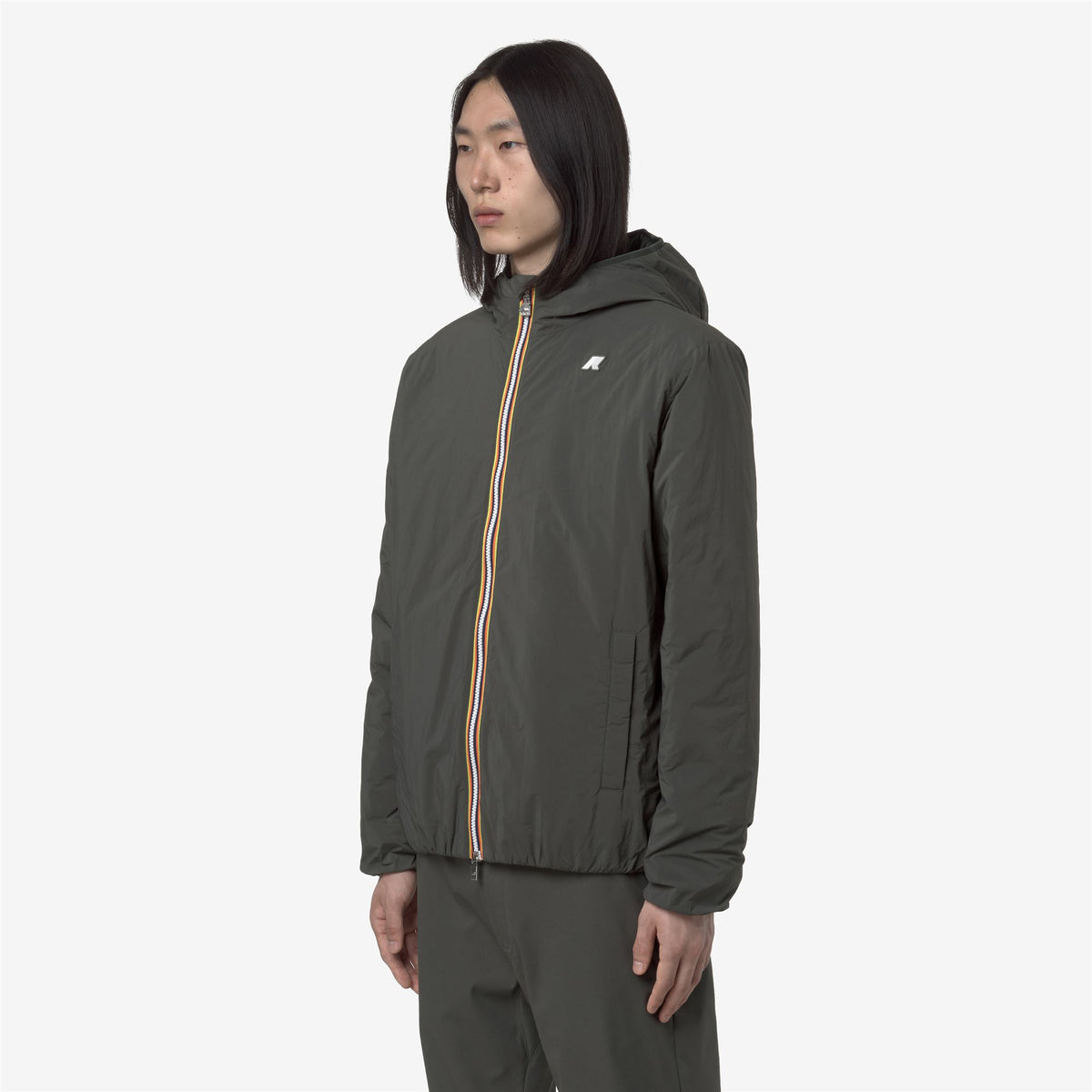 Jackets_MAN_JACK PLAIN WARM_Short_GREEN BLACKISH - Commercial 5