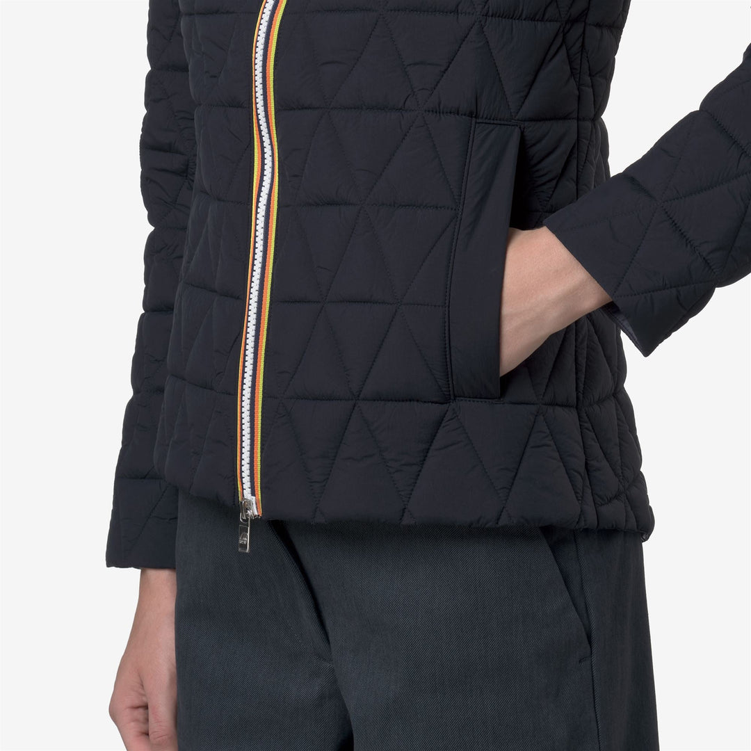 LIL DIAMOND QUILTED WARM - Jackets - Short - WOMAN - Blue Depth