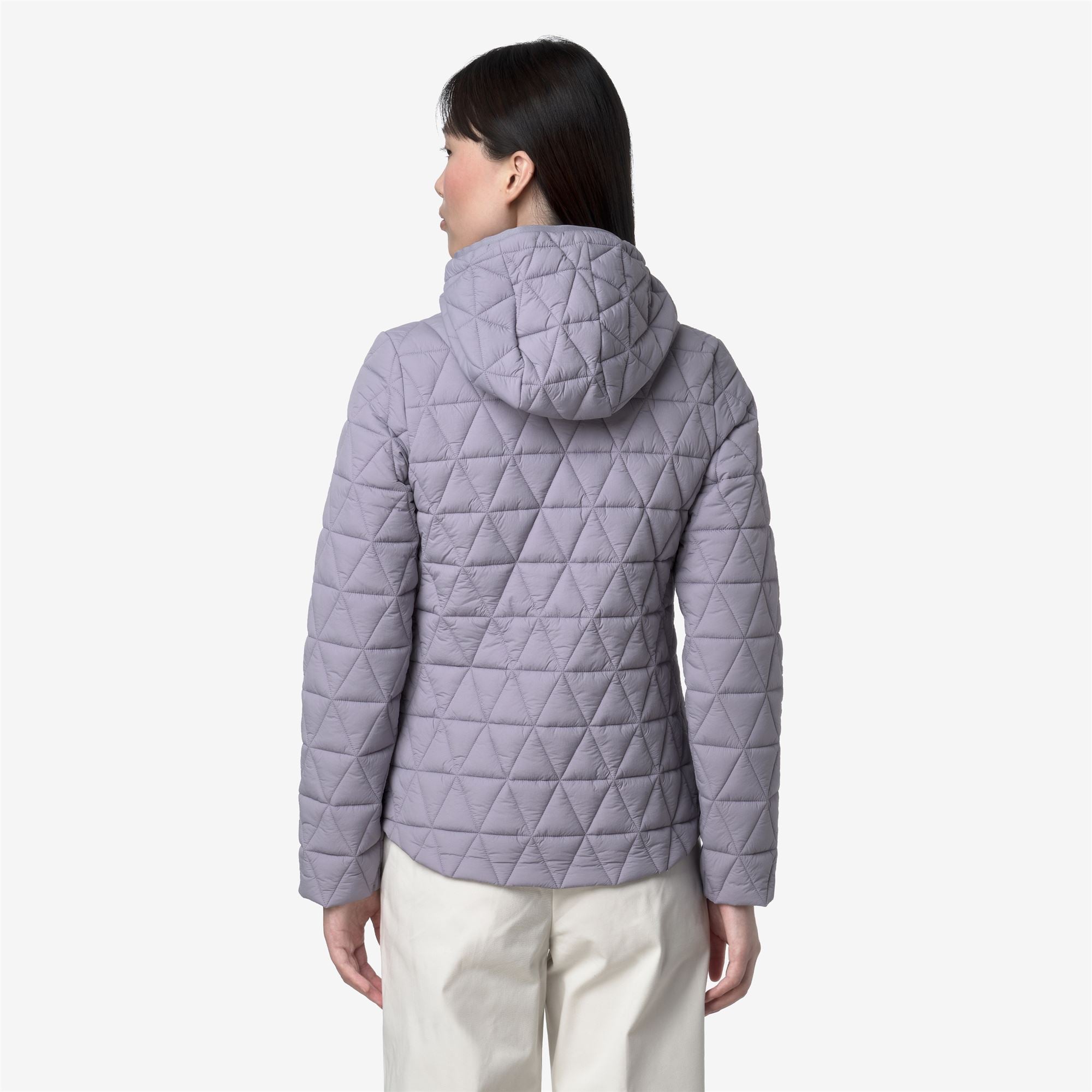 Jackets_WOMAN_LIL DIAMOND QUILTED WARM_Short_Violet Lavender - Commercial 6