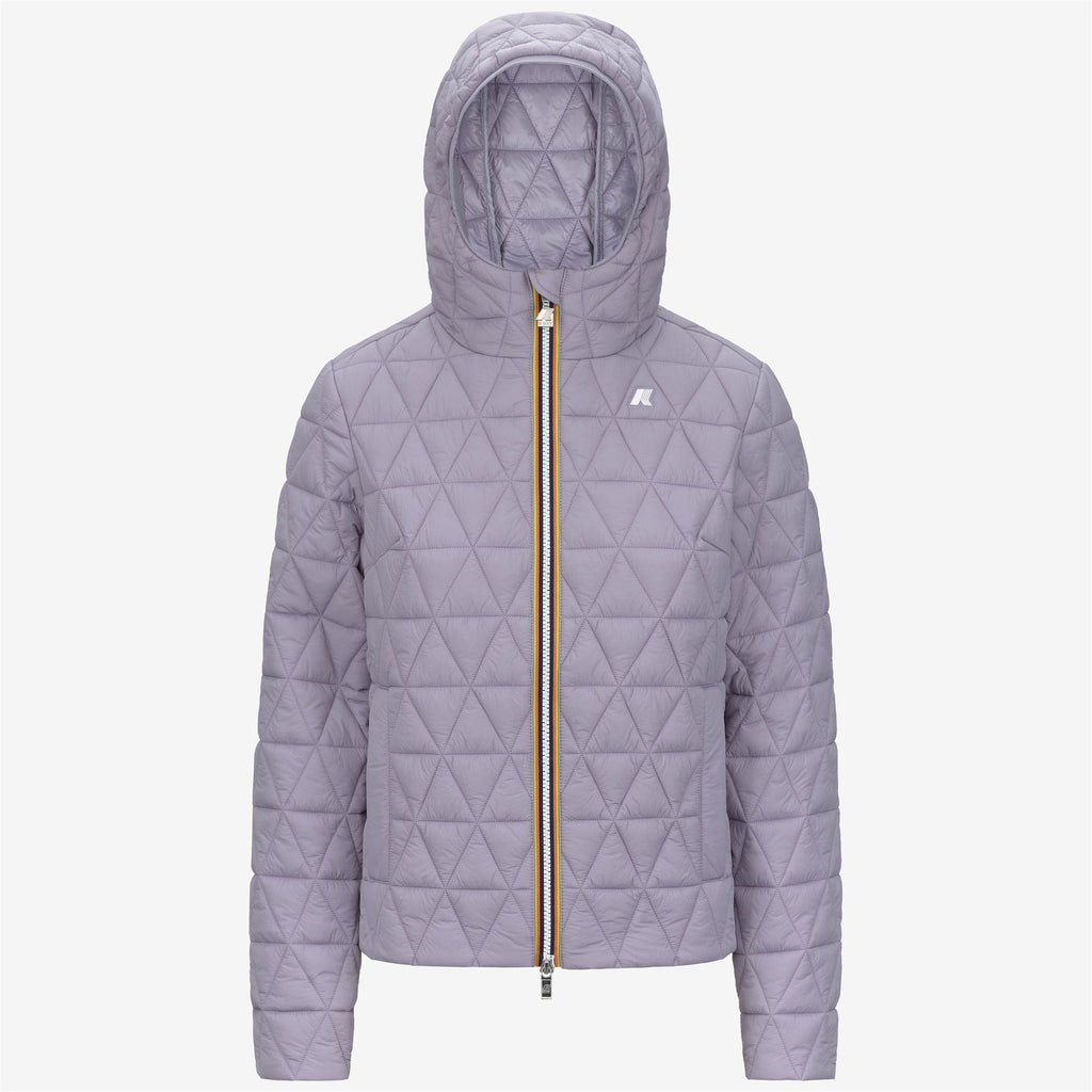Jackets_WOMAN_LIL DIAMOND QUILTED WARM_Short_Violet Lavender - Commercial 1