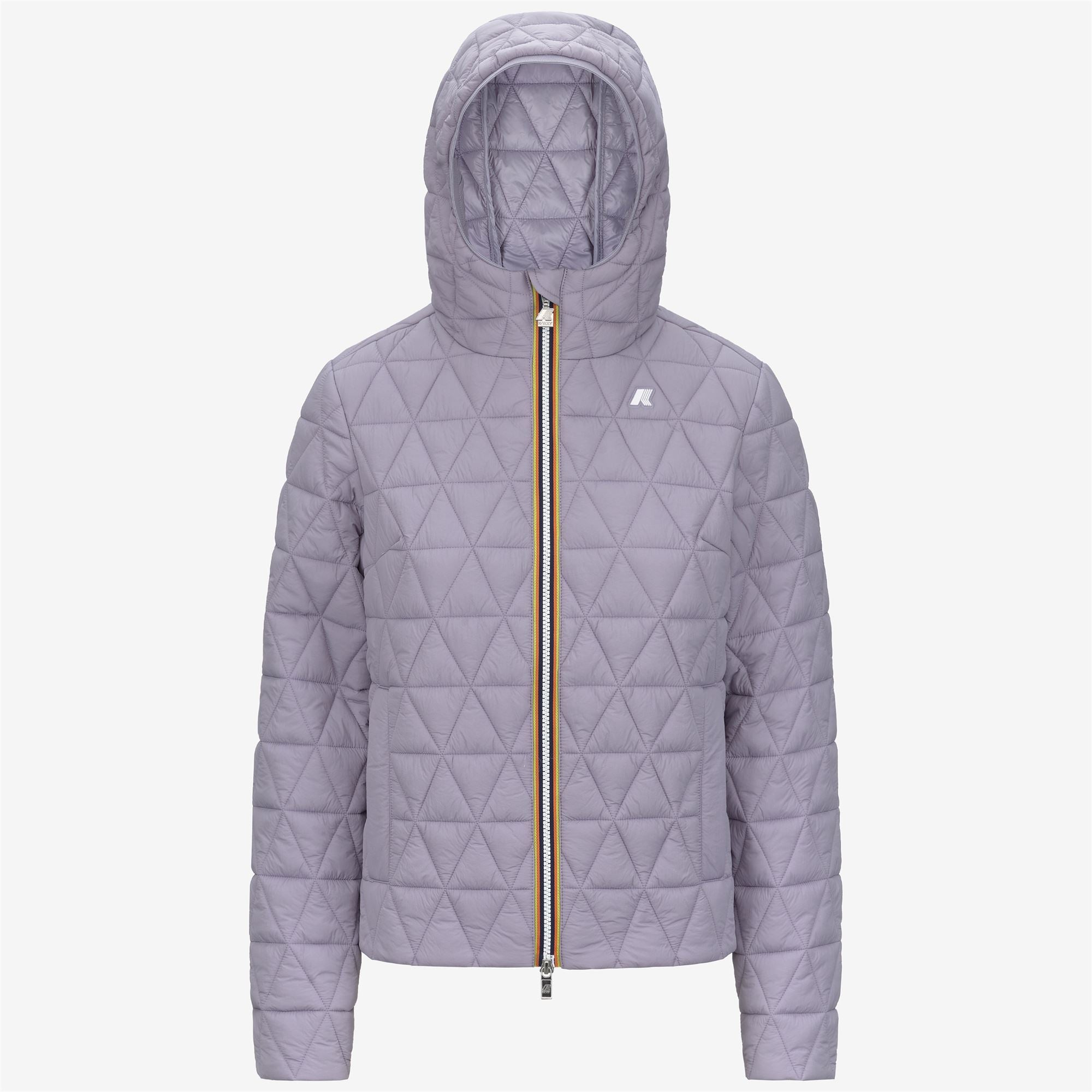 Jackets_WOMAN_LIL DIAMOND QUILTED WARM_Short_Violet Lavender - Commercial 1