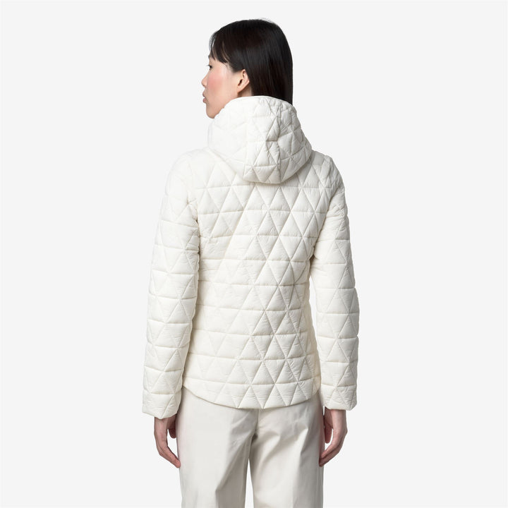 Jackets_WOMAN_LIL DIAMOND QUILTED WARM_Short_White Gardenia - DressedFrontDouble