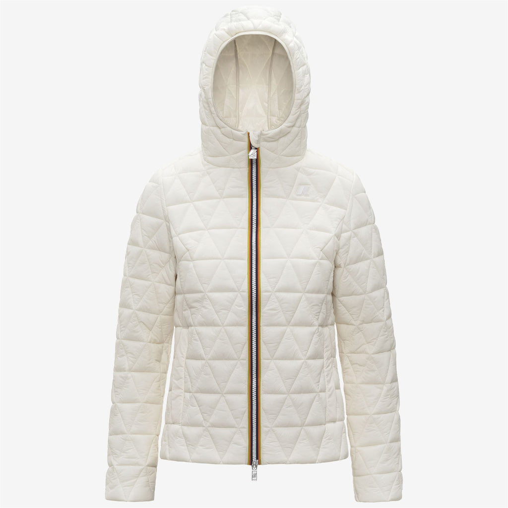 Jackets_WOMAN_LIL DIAMOND QUILTED WARM_Short_White Gardenia - Commercial 1