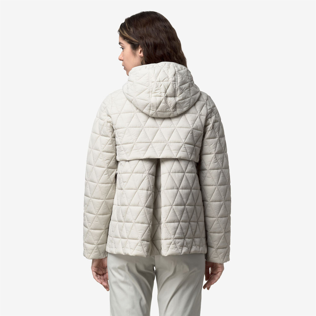 Jackets_Woman_MADLAINE DIAMOND QUILTED WARM_Short_BEIGE LT - Commercial 6