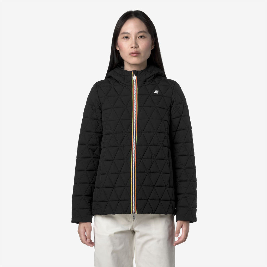 Jackets_WOMAN_MADLAINE DIAMOND QUILTED WARM_Short_Black Pure - Black Pure - Commercial 4