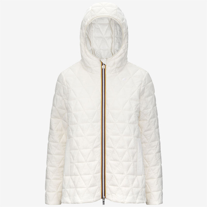 MADLAINE DIAMOND QUILTED WARM - Jackets - Short - WOMAN - White Gardenia