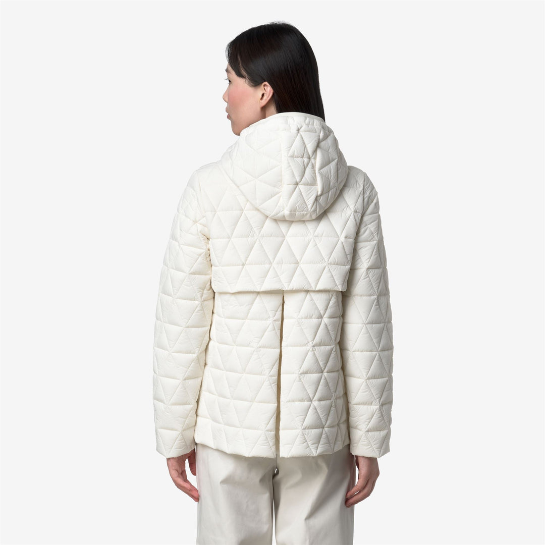 MADLAINE DIAMOND QUILTED WARM - Jackets - Short - WOMAN - White Gardenia