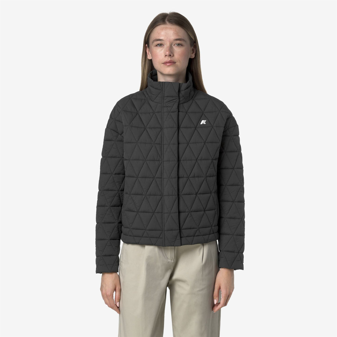 SABRINA DIAMOND QUILTED WARM - Jackets - Short - WOMAN - Grey Shadow Dk