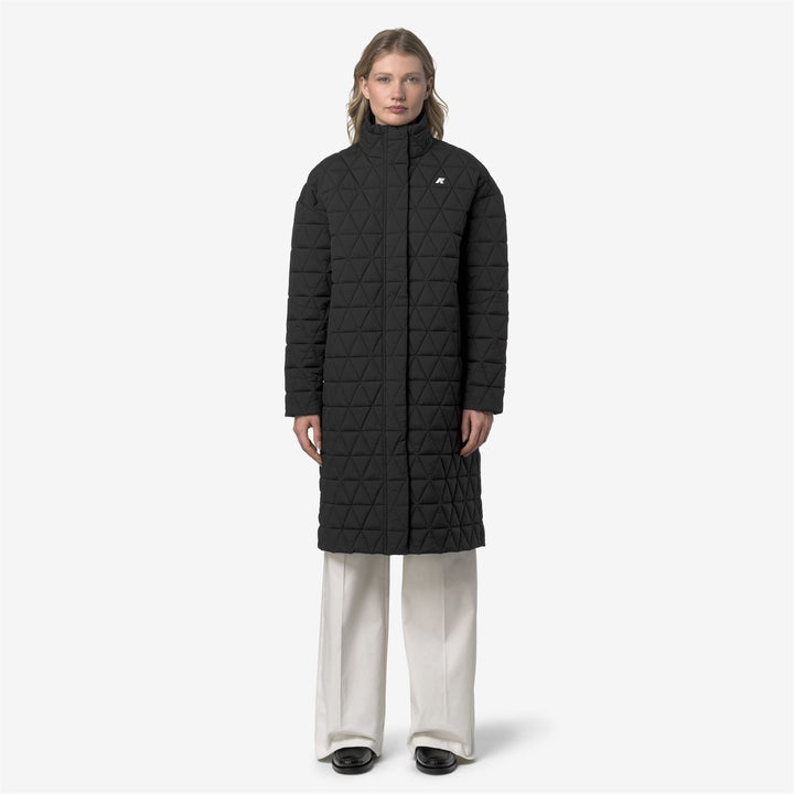 SONJA DIAMOND QUILTED WARM - Jackets - Long - WOMAN - Black Pure
