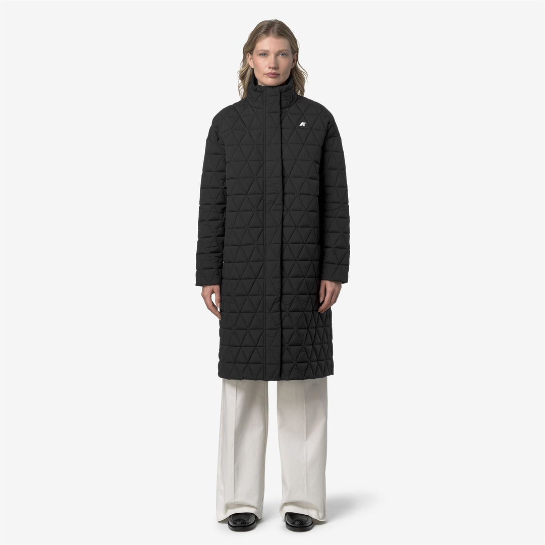 SONJA DIAMOND QUILTED WARM - Jackets - Long - WOMAN - Black Pure