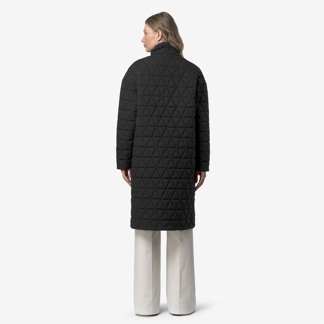 SONJA DIAMOND QUILTED WARM - Jackets - Long - WOMAN - Black Pure