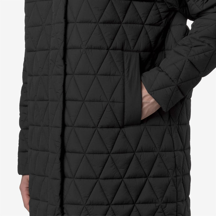 SONJA DIAMOND QUILTED WARM - Jackets - Long - WOMAN - Black Pure