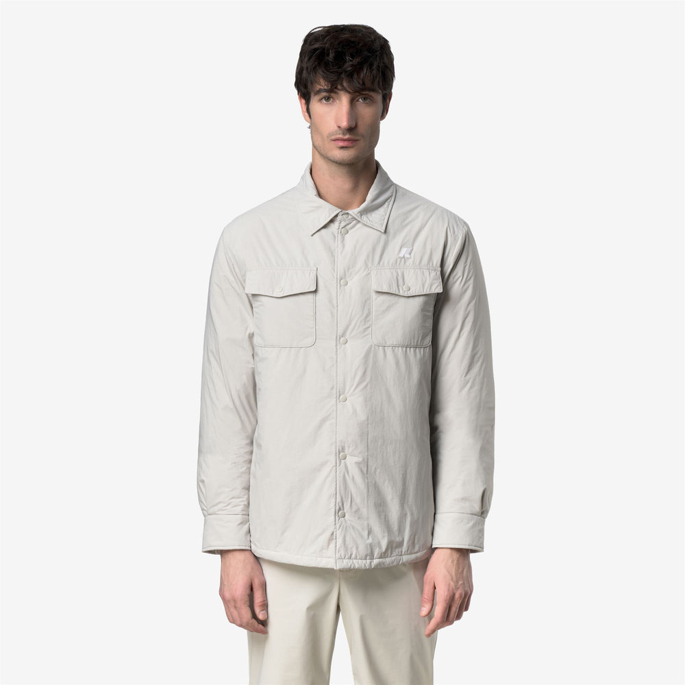 Jackets_Man_UMBERT PLAIN WARM_Short_BEIGE LT - DressedBack