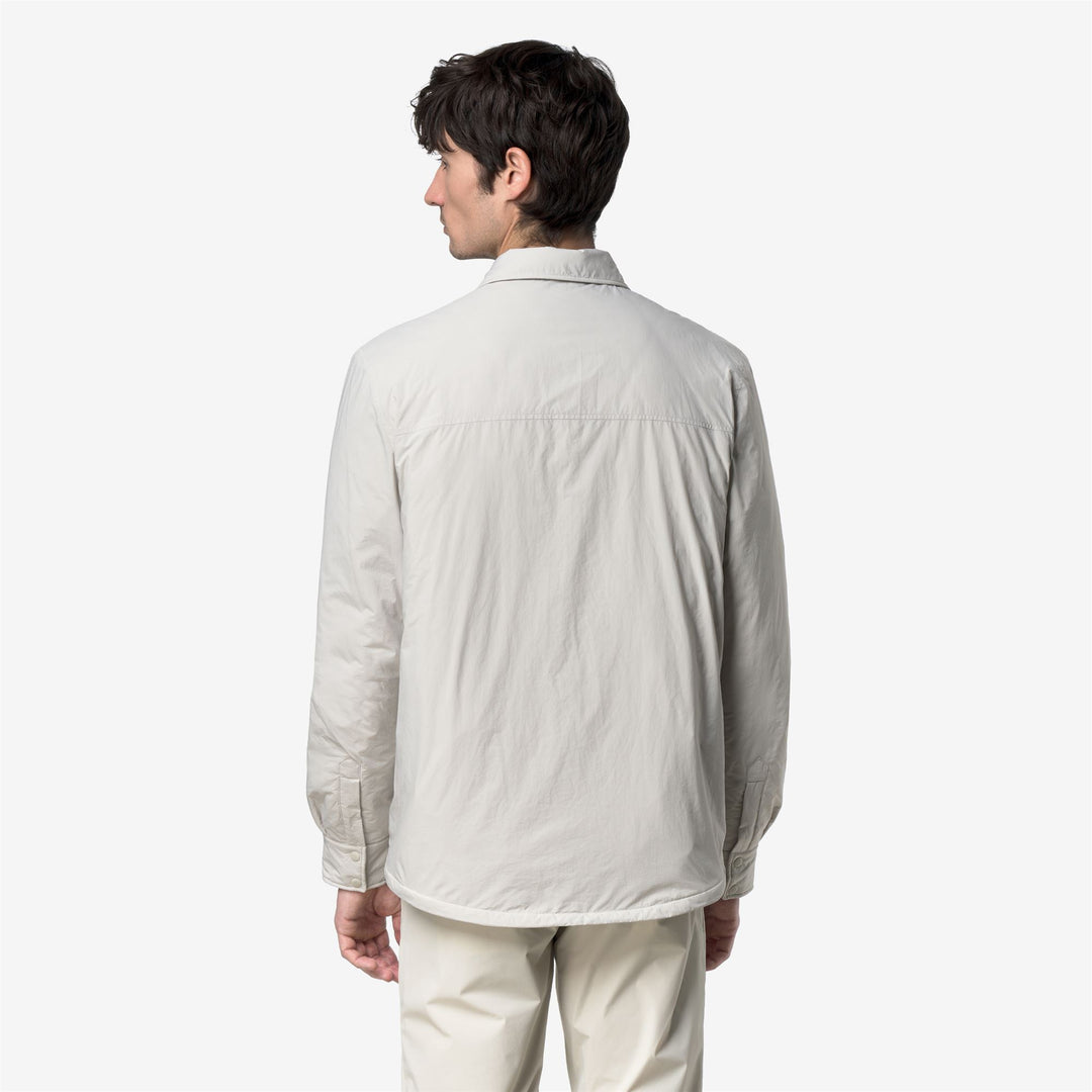 Jackets_Man_UMBERT PLAIN WARM_Short_BEIGE LT - DressedFrontDouble