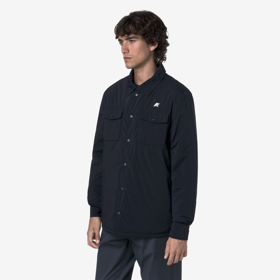 Jackets_MAN_UMBERT PLAIN WARM_Short_Blue Depth - Detail