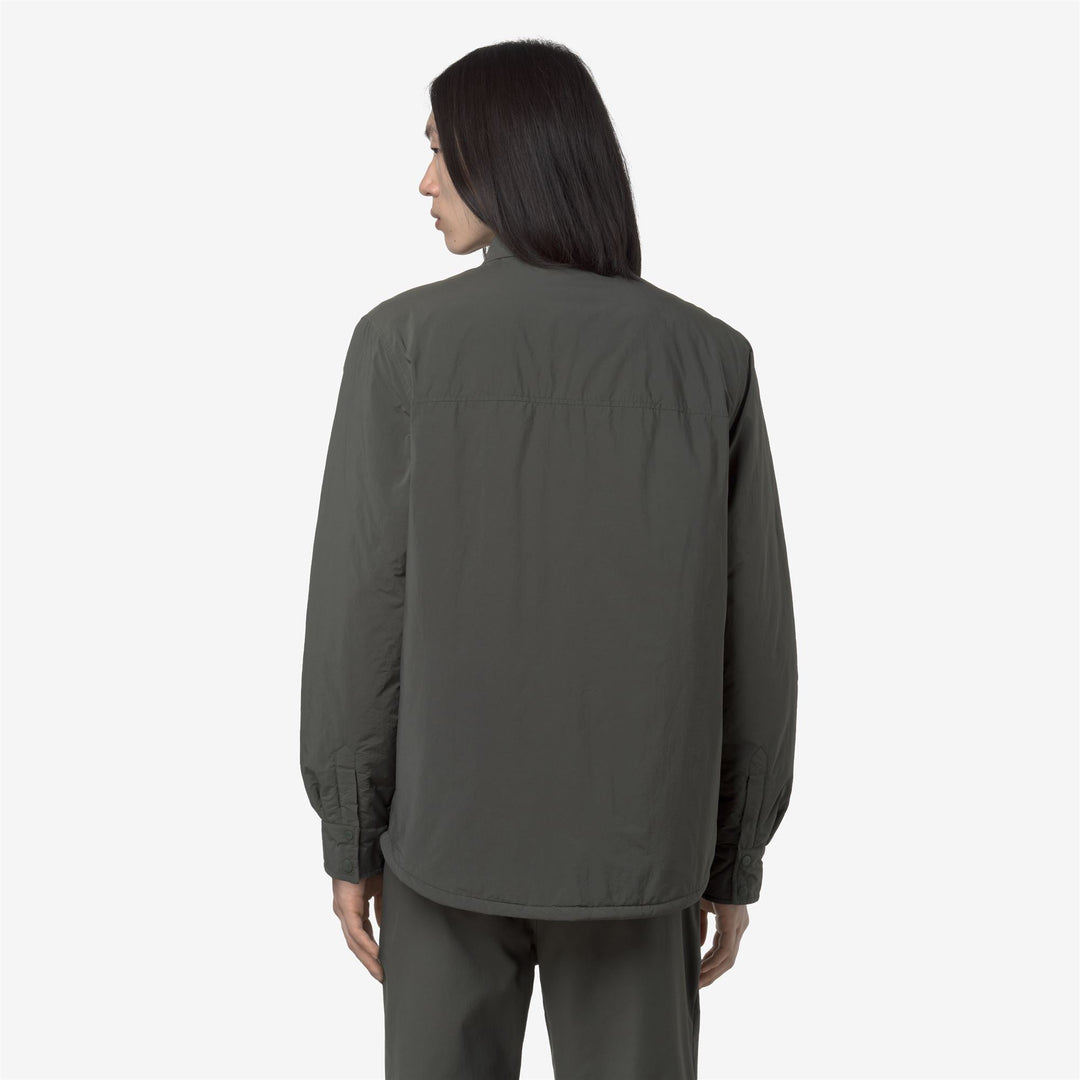 UMBERT PLAIN WARM - Jackets - Short - MAN - GREEN BLACKISH