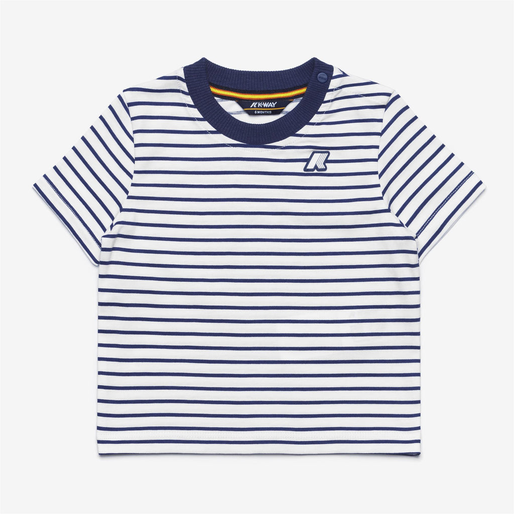 Sets_KID UNISEX_E. PETE SET STRIPES JERSEY_Shorts / T-Shirt_White - Blue Deep Cobalt - Commercial 3