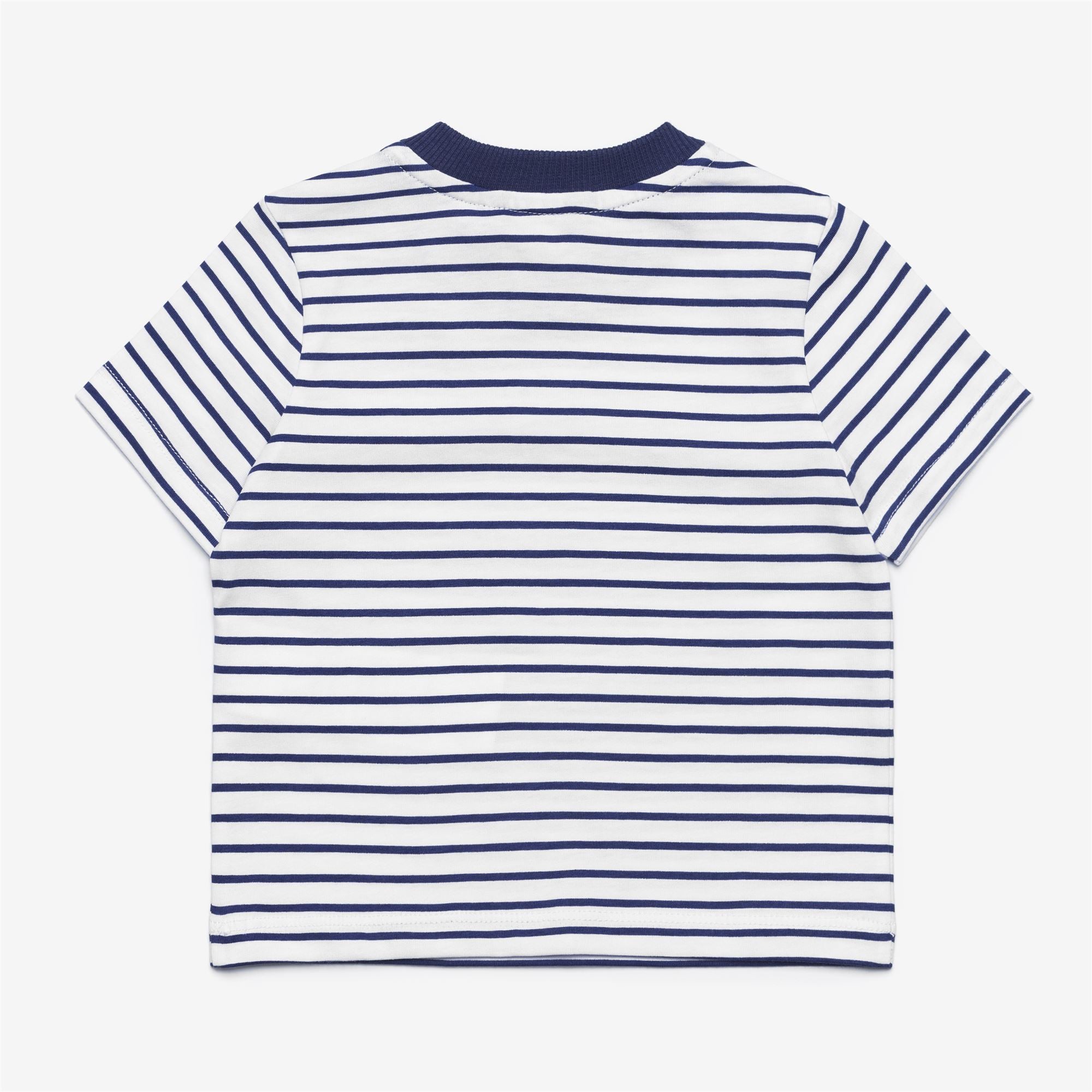 Sets_KID UNISEX_E. PETE SET STRIPES JERSEY_Shorts / T-Shirt_White - Blue Deep Cobalt - Commercial 4